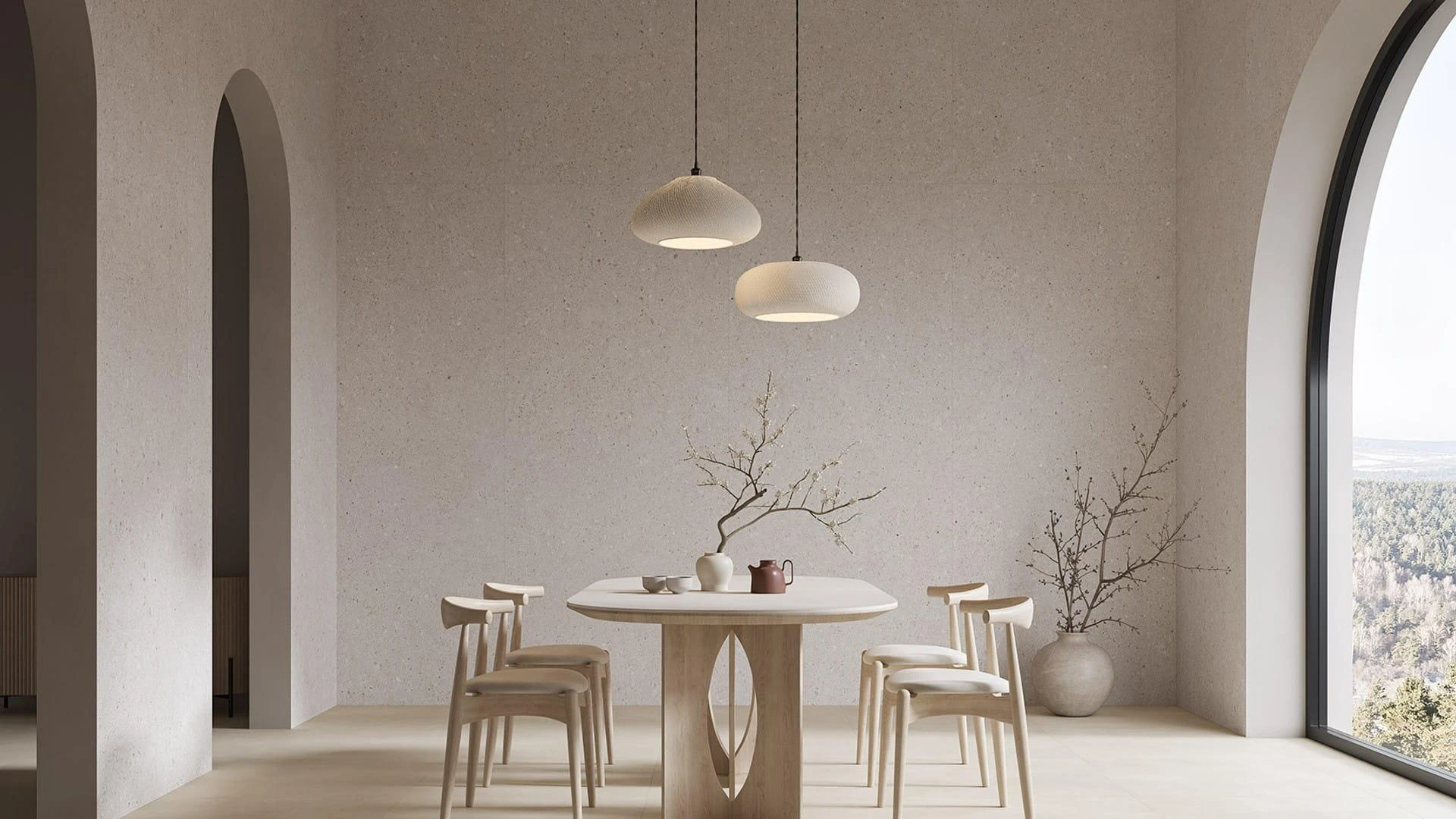 Architeq grain white jadalnia mp