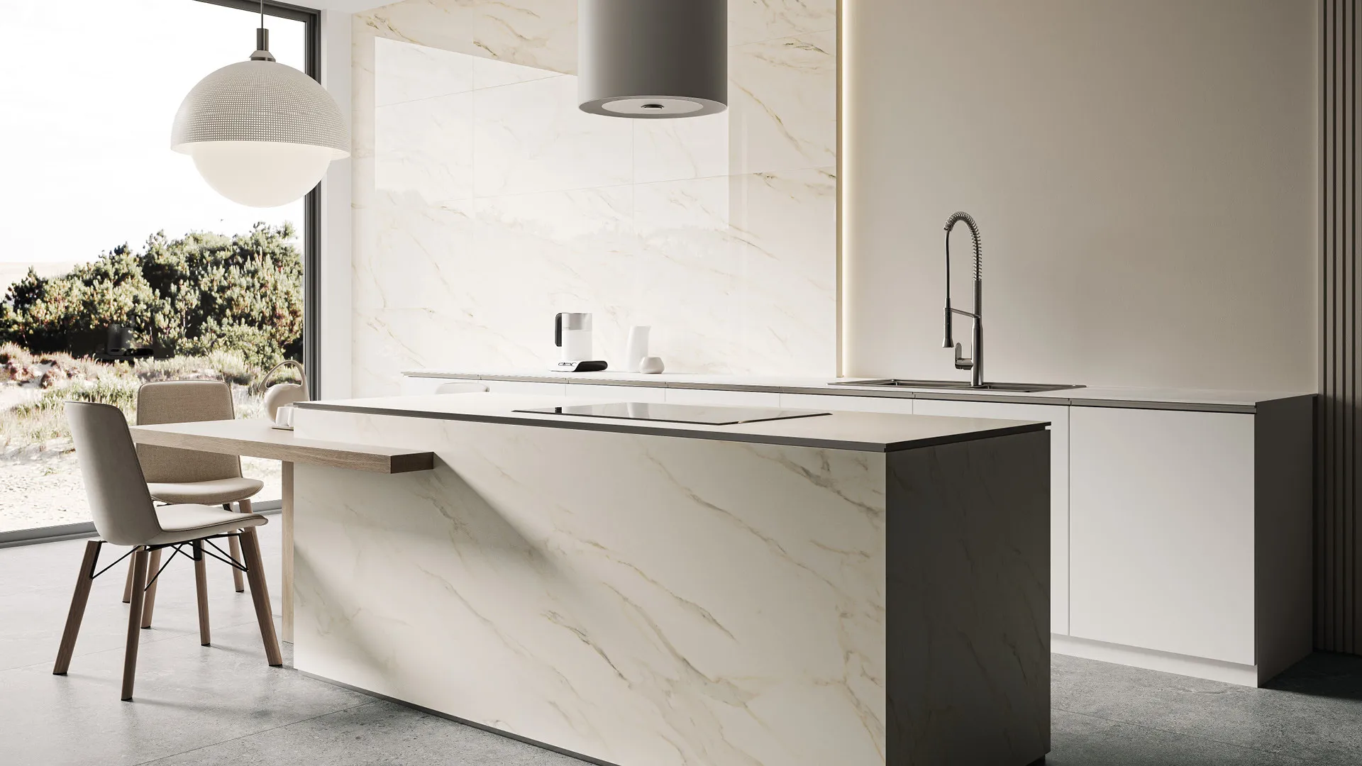 Pyro Echo Calacatta Vagli Marble 2